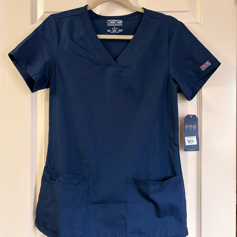 Cherokee Women's Navy Scrubs | Sz S